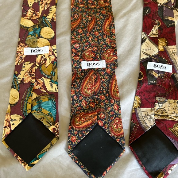 Hugo Boss silk ties - Picture 3 of 4